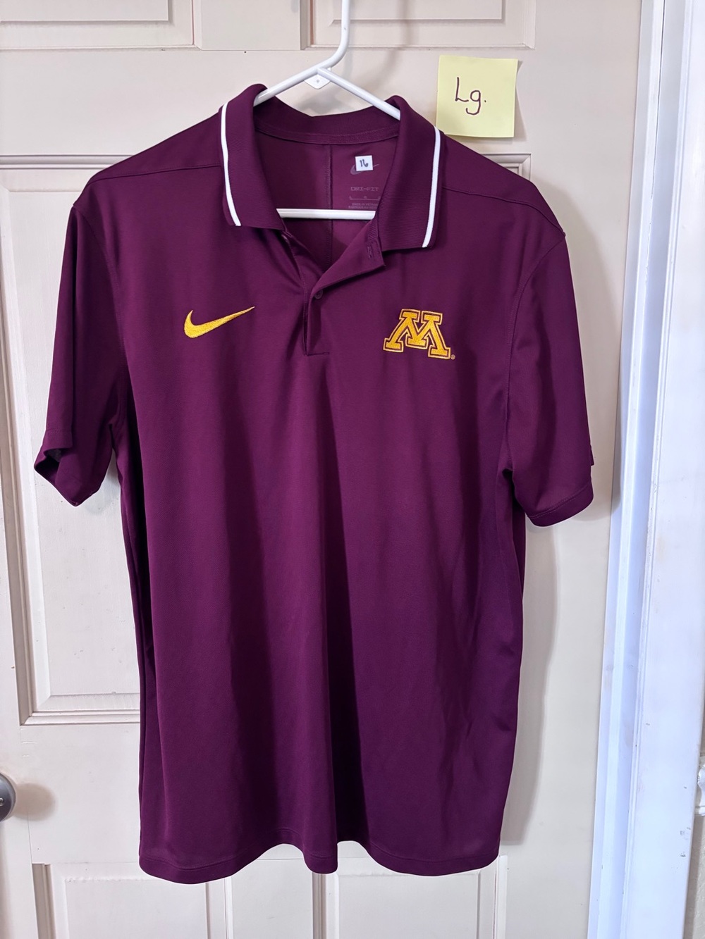 Nike MINNESOTA GOPHERS 2023 Sideline Coaches Performance Polo